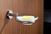 ANZZI Caster Series Soap Dish In Brushed Nickel - AC-AZ000BN