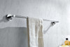 ANZZI Caster Series 21.69 In. Towel Bar In Polished Chrome - AC-AZ007