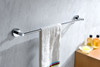 ANZZI Caster Series 21.69 In. Towel Bar In Polished Chrome - AC-AZ007