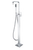 ANZZI Victoria 2-handle Claw Foot Tub Faucet With Hand Shower In Polished Chrome - FS-AZ0031CH