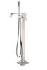 ANZZI Angel 2-handle Claw Foot Tub Faucet With Hand Shower In Brushed Nickel - FS-AZ0044BN