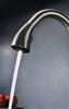 ANZZI Elysian Farmhouse 36 In. Double Bowl Kitchen Sink With Accent Faucet In Brushed Nickel - K36203A-031B