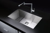 ANZZI Vanguard Undermount Stainless Steel 32 In. 0-hole Single Bowl Kitchen Sink In Brushed Satin - K-AZ3219-1AS