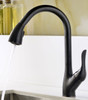 ANZZI Elysian Farmhouse 36 In. Kitchen Sink With Accent Faucet In Oil Rubbed Bronze - KAZ3620-031O