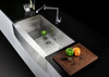 ANZZI Elysian Farmhouse Stainless Steel 36 In. Single Bowl Kitchen Sink In Brushed Satin - K-AZ3620-1AS