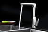 ANZZI Timbre Series Single-handle Standard Kitchen Faucet In Brushed Nickel - KF-AZ034BN