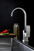 ANZZI Opus Series Single-handle Standard Kitchen Faucet In Brushed Nickel - KF-AZ035BN