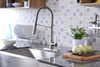 ANZZI Apollo Single Handle Pull-down Sprayer Kitchen Faucet In Brushed Nickel - KF-AZ188BN