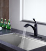 ANZZI Navona Single-handle Pull-out Sprayer Kitchen Faucet In Oil Rubbed Bronze - KF-AZ206ORB