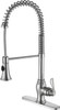 ANZZI Bastion Single Handle Standard Kitchen Faucet In Brushed Nickel - KF-AZ209BN