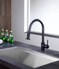 ANZZI Somba Single-handle Pull-out Sprayer Kitchen Faucet In Oil Rubbed Bronze - KF-AZ213ORB