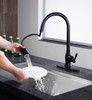 ANZZI Rodeo Single-handle Pull-out Sprayer Kitchen Faucet In Oil Rubbed Bronze - KF-AZ214ORB