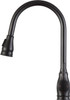 ANZZI Bell Single-handle Pull-out Sprayer Kitchen Faucet In Oil Rubbed Bronze - KF-AZ215ORB