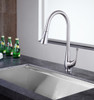 ANZZI Meadow Single-handle Pull-out Sprayer Kitchen Faucet In Brushed Nickel - KF-AZ217BN