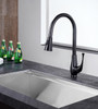 ANZZI Meadow Single-handle Pull-out Sprayer Kitchen Faucet In Oil Rubbed Bronze - KF-AZ217ORB
