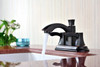 ANZZI Vista Series 4 In. Centerset 2-handle Mid-arc Bathroom Faucet In Oil Rubbed Bronze - L-AZ014ORB