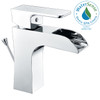 ANZZI Forza Series Single Hole Single-handle Low-arc Bathroom Faucet In Polished Chrome - L-AZ019