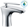 ANZZI Tone Series Single Hole Single-handle Low-arc Bathroom Faucet In Polished Chrome - L-AZ021