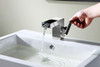 ANZZI Zhona Series Single Hole Single-handle Low-arc Bathroom Faucet In Polished Chrome - L-AZ039