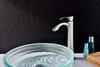 ANZZI Harmony Series Single Hole Single-handle Vessel Bathroom Faucet In Brushed Nickel - L-AZ095BN