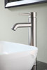 ANZZI Valle Single Hole Single Handle Bathroom Faucet In Brushed Nickel - L-AZ108BN