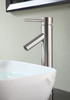 ANZZI Valle Single Hole Single Handle Bathroom Faucet In Brushed Nickel - L-AZ111BN