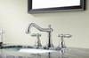 ANZZI Patriarch 8" Widespread Bathroom Sink Faucet In Brushed Nickel - L-AZ179BN