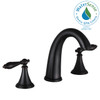 ANZZI Queen 8 In. Widespread 2-handle Bathroom Faucet In Oil Rubbed Bronze - L-AZ185ORB