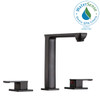 ANZZI Alpine 8 In. Widespread 2-handle Bathroom Faucet In Oil Rubbed Bronze - L-AZ189ORB