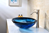 ANZZI Soave Series Deco-glass Vessel Sink In Sapphire Wisp - LS-AZ048