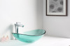 ANZZI Major Series Deco-glass Vessel Sink In Lustrous Green - LS-AZ076