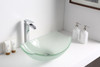 ANZZI Pendant Series Deco-glass Vessel Sink In Lustrous Frosted - LS-AZ085