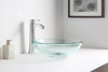 ANZZI Etude Series Vessel Sink In Lustrous Clear - LS-AZ087