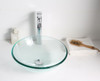 ANZZI Etude Series Vessel Sink In Lustrous Clear - LS-AZ087