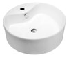 ANZZI Vitruvius Series Ceramic Vessel Sink In White - LS-AZ129