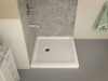 ANZZI Titan Series 36 In. X 36 In. Double Threshold Shower Base In White - SB-AZ009WD