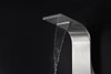 ANZZI Mesa 64 In. Full Body Shower Panel With Heavy Rain Shower And Spray Wand In Brushed Steel - SP-AZ043