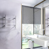 ANZZI Magnus Series 4-bar Stainless Steel Wall Mounted Electric Towel Warmer Rack In Polished Chrome - TW-AZ016CH