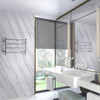 ANZZI Glow 4-bar Electric Towel Warmer In Brushed Nickel - TW-AZ018BN