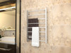 ANZZI Bell 8-bar Electric Towel Warmer In Brushed Nickel - TW-AZ026BN