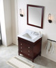 ANZZI Wineck 30 In. W X 35 In. H Bathroom Vanity Set In Rich Chocolate - V-WKG020-30