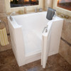 MediTub Walk-In 27 x 39 Left Drain White Soaking Walk-In Bathtub - 2739LWS