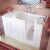 MediTub Walk-In 30 x 53 Right Drain White Whirlpool Jetted Walk-In Bathtub - 3053RWH