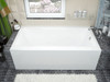 Atlantis Whirlpools Soho 30 x 60 Front Skirted Air Massage Tub with Right Drain - 3060SHAR