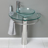 Fresca Attrazione 30" Modern Glass Bathroom Pedestal - CMB1060-V