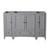 Fresca Oxford 54" Gray Traditional Bathroom Cabinets - FCB20-123012GR