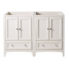 Fresca Oxford 48" Antique White Traditional Double Sink Bathroom Cabinets - FCB20-2424AW