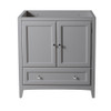 Fresca Oxford 30" Gray Traditional Bathroom Cabinet - FCB2030GR