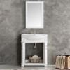 Fresca Hartford 30" White Traditional Bathroom Vanity - FCB2303WH-I