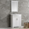 Fresca Hartford 30" White Traditional Bathroom Vanity - FCB2303WH-I